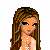Pixel art animation featuring a female character in a light dress with text "High class bebe" on an orange background.