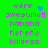 Green background with purple pixelated text reading 'were awesome!! hahaha hehehe lolerss' and blue pixelated symbols, with animation changing symbols from heart to star to scattered dots.
