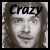 Four- of grayscale portrait images with overlaid text: 'Crazy' top-left, 'SEXY' vertical red on right, 'Cool' blue bottom-left