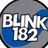 Circular icon with gray and blue gradient background, white text "BLINK 182" in bold font, cyan text "Sami<333" at top right.