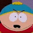 Pixelated cartoon character with blue hat and red shirt, wide eyes, and open mouth in four
