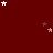 Dark red background with scattered white and light pink stars, some appearing as small clusters or trails.