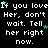 Black background with repeated white text "If you love Her, don't wait. Tell her right now." and small cyan stars scattered throughout.