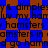 Blue and brown pixelated background with repeated black text reading 'y & dimple y & dimples', 'luv my ham', 'hamsters / hamsters', 'amsters in amsters in', 'd go hamnd go hamn' across multiple lines.