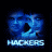 Blue pixelated face with open mouth on black background, green text 'Original Icons .com' on right side.