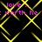 Yellow diamond lattice pattern with pink text repeating 'love ... : worth he' on black background.