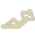 A static pixelated icon depicts a light beige figure reclining on a matching lounge chair against a solid gray background.