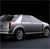 Pixelated silver sedan with visible wheel and side profile against dark background.