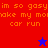 Pixelated text and star symbols on a split red-purple-blue background with orange lettering.