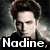 A four- of a person with brown hair in dark clothing against a cloudy background, each displaying different text