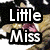 A four- of a cat with open mouth and pink tongue, overlaid with text "Little Miss Party Starter" in white block letters