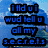 Pixelated blue text on a blurred background with a red heart icon below.