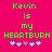 Green pixelated text on a bright pink background reads "Kevin is my HEARTBURN" with five small hearts below, two of which change color between frames.