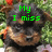 A pixelated dog with green text overlays reading "My I miss" and "Puppy Him" in the top sections and "Maxy A lot" in the bottom section.