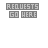 A static digital icon with pixelated text 'R.EQUESTS GO HERE' in gray, blue, and pink hues on a white background.