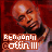identical pixelated images showing a person with short hair against a red background, each overlaid with text reading "BENJAMIN COX III" in orange and white
