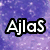 Pixelated text 'AjlaS', 'Da', and 'Best' on four distinct backgrounds including purple, multicolored, blue-purple gradient, and solid gray.