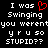 Pixelated text on black background with red heart symbol replacing 'love' in phrase, showing two identical versions side-by-side.