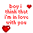 Pixelated red text on white blocks with two pixel hearts against gray background, static single-frame image.