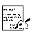 Pixelated document with guitar icon and text, transitioning through multiple states including full view, partial fragments, folded paper shapes, and envelope forms.