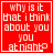 Red background with white pixelated text reading 'why is it that i think about you you at night' in four , each showing a different animation frame of the same text layout
