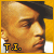 A 4x3 contact sheet of animated frames showing a person in profile with changing facial expressions and text "T.I." at the bottom left, set against a yellow background.