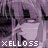 Pixelated image of a character with light purple hair and dark clothing against a purple background, with white text reading 'XELLOSS' at the bottom.