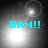 Four- shows cyan 'BAM!!' text over grayscale explosions with varying light flares and lens effects