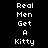 Pixelated text with red highlight bars cycling through on black background
