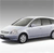 Pixelated side view of a light gray sedan with dark gray roof and black wheels on a gradient gray background.
