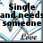 A four- of pixelated text-based images with blue and gray geometric background patterns, each containing black text and the word 'Love' at the bottom