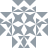 Gray and white pixelated geometric pattern with symmetrical star-like shapes at center, arranged in repeating tile formation.