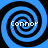 Four identical blue and black spiral patterns arranged in a , each containing the text 'Connor' in white pixelated font
