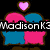 Pixelated image with colorful candy-themed sections, text overlays, and a lollipop graphic on white background.