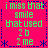 A 4-frame animated contact sheet of a pixel art buddy icon with repeating text and decorative elements on a bright pink background.