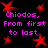 Red star shapes and purple text reading "Chiodos, From first to last" repeated on a black background.