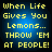 Yellow pixelated text on blue gradient background reads "When Life Gives You Lemons... THROW 'EM AT PEOPLE!" in four identical