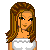 Pixel art contact sheet showing multiple frames of a female character with brown hair and white top, paired with various poses of tan pants and belt, labeled "Shorte" in yellow text.