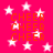 A static image with a bright pink background filled with white stars and repeated orange text reading "CHEER" in a pattern