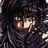 A pixelated anime-style character with dark hair and green eyes on the left, next to a black background with white text reading "Anime IM" above smaller stylized text "cOm".