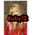 A static image of a person with long blonde hair wearing red clothing, overlaid with text reading "RubyT2" in red and black.