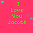 A bright pink background displays repeated green text "I Love You Jacob!!" with scattered blue and purple stars, some of which change position across frames.