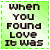 Two side-by-side animated frames of a pixelated green buddy icon with text and signature elements.