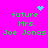 Bright pink background with green pixelated text reading 'future Mrs. Joe Jonas' and animated blue heart or star-like symbols.