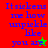 A split-screen animation displays text with changing background colors and star symbols, showing two distinct states of the same message.