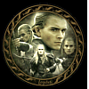 Circular icon with multiple character portraits in a golden border, text below reads "Where Can I Get A Bow Like That?" in varying colors.