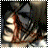 Pixelated image with dark background on left and green text on right, showing partial figure and 'OriginalIcons.com' in bright green.