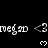 Pixelated white text and heart symbols on black background with gray overlay in bottom-right corner