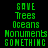 Green pixelated text on black background arranged in three vertical with white horizontal bars shifting positions across frames