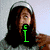 A person with long dark hair and a silver headband appears in the top-left, while the rest of the shows 'LOVE' text elements: pink 'L', brown heart, rainbow peace symbol, yellow 'E'